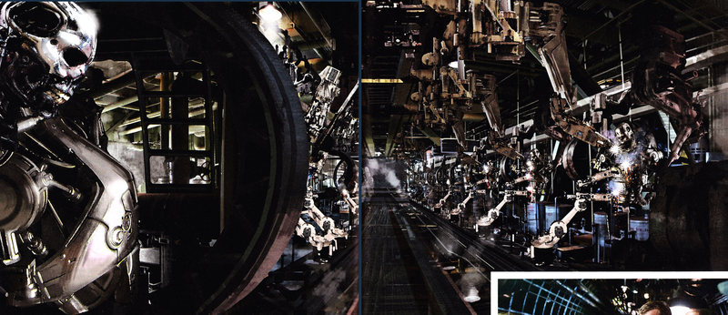 Illustration for article titled Terminator's T-600s Look Like Terrifying Frankenstein Clowns